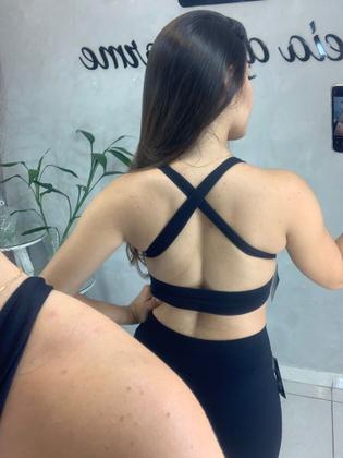 Imagem de Top com bojo transpassado