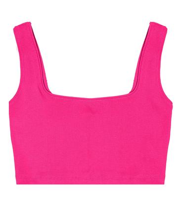 Imagem de Top Cropped Ribana Básico Rovitex Rosa