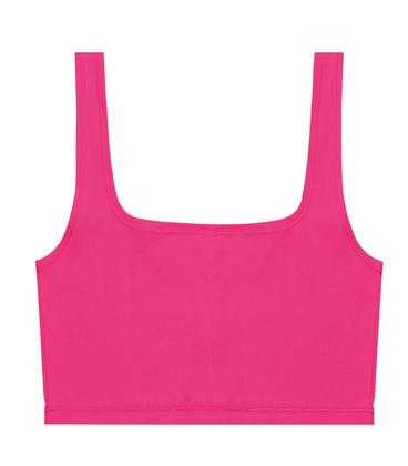 Imagem de Top Cropped Ribana Básico Rovitex Rosa