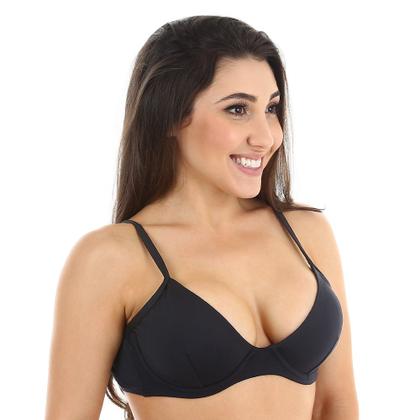 Imagem de Top de biquini meia taça sem bojo com aro sustentação e alça de regulagem busto avulso todo forrado