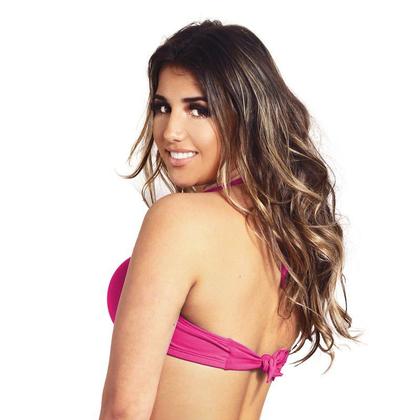 Imagem de Top de biquini plus size meia taça com bojo