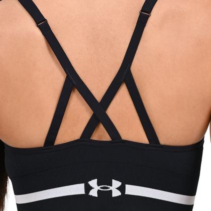 Imagem de Top de Treino Feminino Under Armour Seamless Low Long Bra