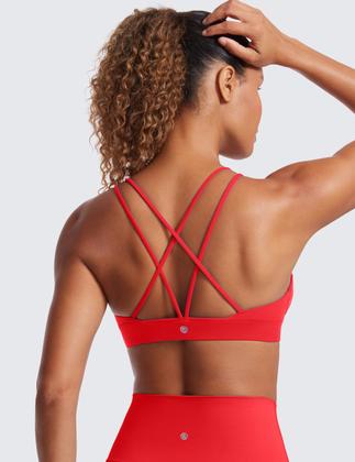Imagem de Top Esportivo CRZ YOGA Butterluxe Decote V com Bojo Removível e Sem Arco Tamanho L
