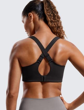 Imagem de Top Esportivo CRZ YOGA com Zíper Frontal, Bojo Moldado e Sem Arco 40D