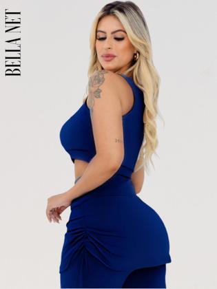 Imagem de Top feminino suplex academia Fitness costas nadador alças grossa premium
