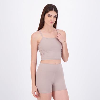 Imagem de Top Fila Long Life Feminino Bege