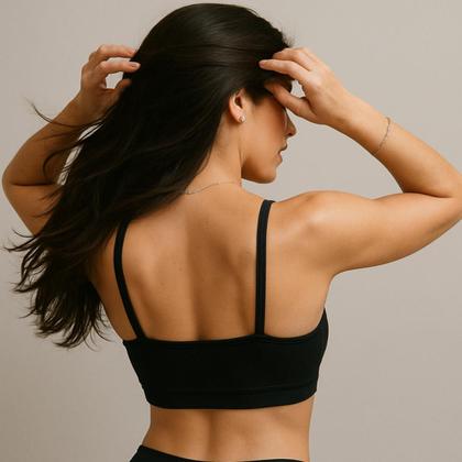 Imagem de Top Fitness Academia De Alcinha Ginastica Bojo Envio Rápido