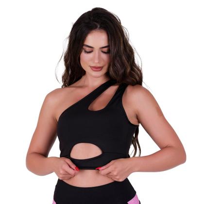 Imagem de Top Fitness com Decote para Academia Cropped