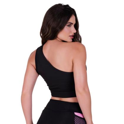 Imagem de Top Fitness com Decote para Academia Cropped