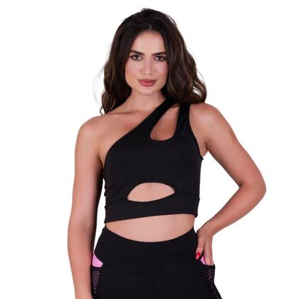 Imagem de Top Fitness com Decote para Academia Cropped