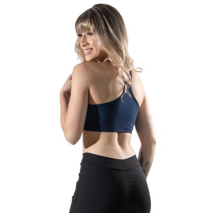 Imagem de Top Fitness Nadador Vekyo Modas Feminino Alça Fina Roupa de Academia Corrida 