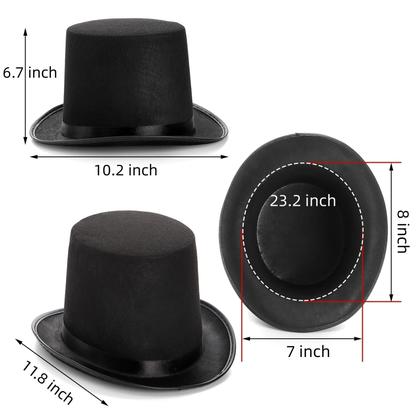 Imagem de Top Hat Pumtus Funny Party Stovepipe Vampire Costume Hat x2