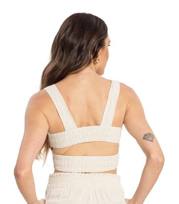 Imagem de Top Linho Strong Endless Bege