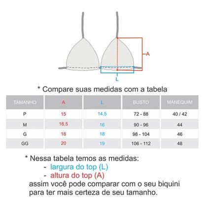 Imagem de Top Lua Pérola  Cortininha com Bojo  Dupla Face Liso Reversível  Amarração nas Costas e Pescoço  Biquíni cor Off-White  Tecido Texturizado Semib
