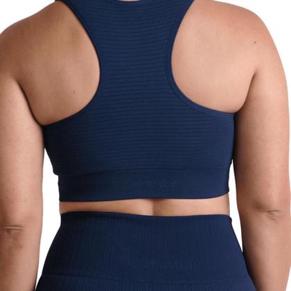 Imagem de Top Lupo Seamless Basic Com Bojo Feminino - Marinho