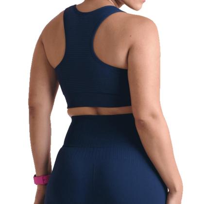 Imagem de Top Lupo Seamless Basic Com Bojo Feminino - Marinho
