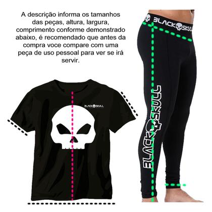 Imagem de Top manga longa preto - black skull - clothing (g)