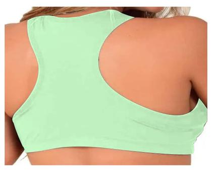 Imagem de Top Plus Size Reforçado Fitness Academia Ginastica Moda COR PRETO TAMANHO G6