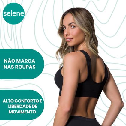 Imagem de Top Regata Alça Larga Sem Costura Feminino Selene Original