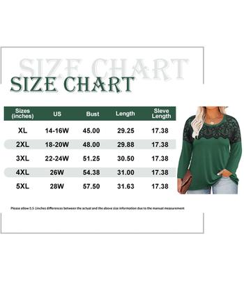 Imagem de Top RITERA Plus Size de renda de manga comprida verde escuro para mulheres
