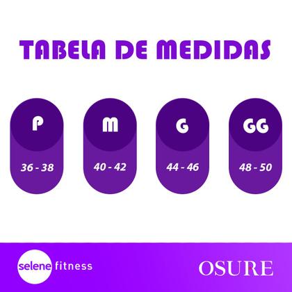 Imagem de Top Selene Sem Costura Esportivo Microfibra S/ Bojo Reforçado Nadador Alta Sustentação Fitness Academia Corrida 20905
