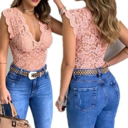 Imagem de Top Sem Mangas Com Decote Em V Para Mulheres, Elegante E Floral, Vestido De Verão Para Festas