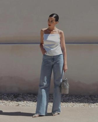 Imagem de Top Sem Mangas De Cetim Para Mulheres Com Decoração De Laço Costas Descobertas Moda Chic De Verão