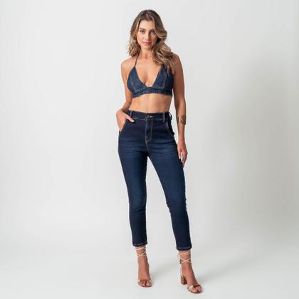 Imagem de Top Sutien Jeans Color Verde Lima