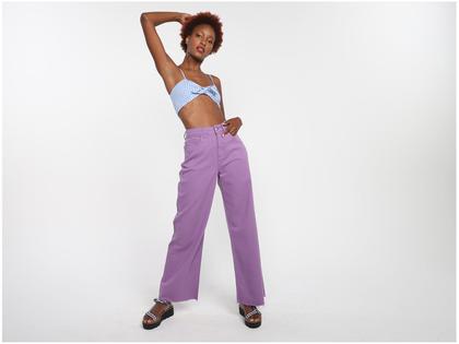 Imagem de Top Vista Magalu Amarração Frontal Xadrez