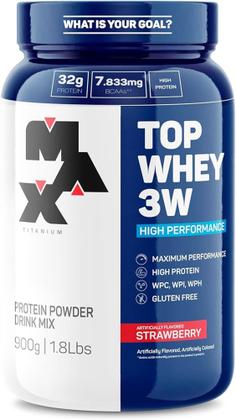 Imagem de Top Whey 3w 900g - Max Titanium
