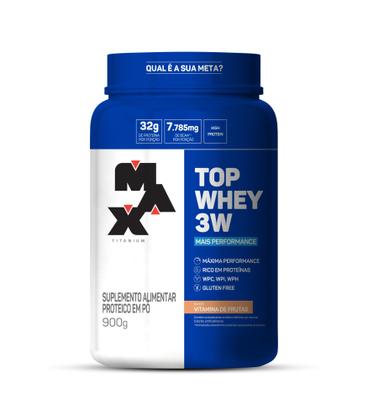 Imagem de Top Whey 3w 900g - Max Titanium