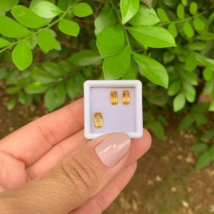 Imagem de Topázio Imperial Cushion SET 2,26ct