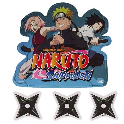 Imagem de Topo de Bolo Naruto Shippuden - 4 Itens