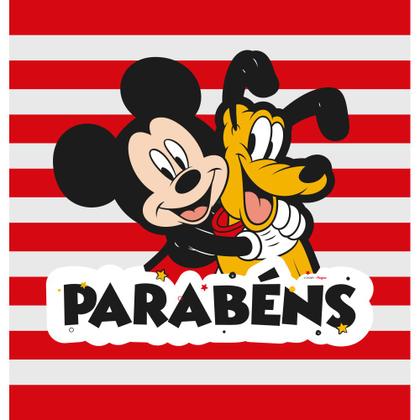 Imagem de Topo Decoração de Bolo Tema Festa Mickey Mouse