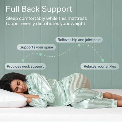 Imagem de Topper de colchão Niagara Cotton Queen Size 100% algodão