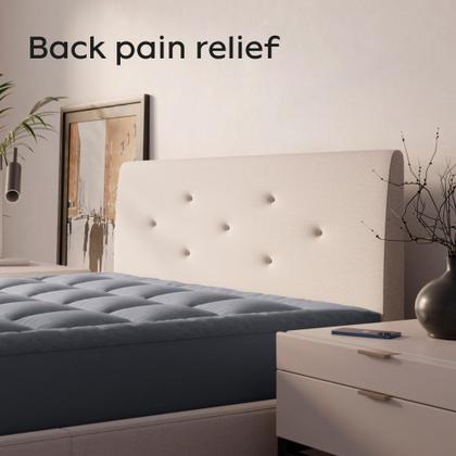 Imagem de Topper de colchão Niagara Viscose Bamboo Queen RV Grey