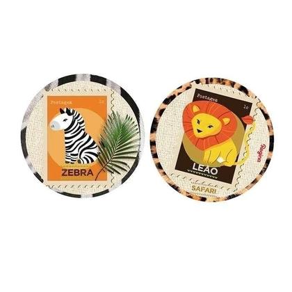 Imagem de Toppers Docinhos Picks de Papel festa Safari 8 Un Regina Festas - Inspire sua Festa Loja