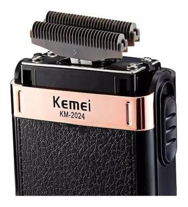 Imagem de Toque de Elegância: Barbeador Shaver para Acabamento Kemei KM-2024 100V/240V