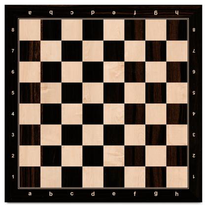 Imagem de Torneio Profissional de Madeira A&A Tabuleiro de Xadrez 48cm