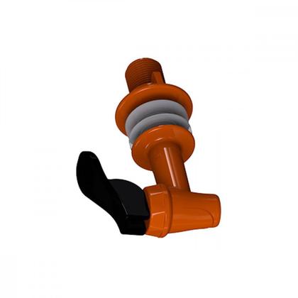 Imagem de Torneira Abs Herc P/Filtro Super.Marrom 1114 - Kit C/12 Unidades