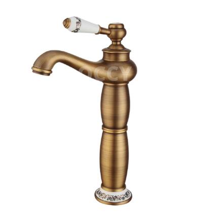 Imagem de Torneira Alta Monocomando Retrô Vintage fria quente Banheiro