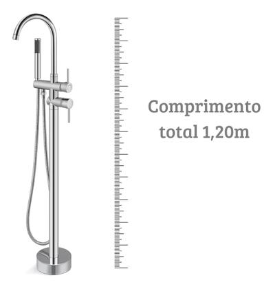 Imagem de Torneira Banheira Monocomando Piso Para Ofurô Mixx Imports