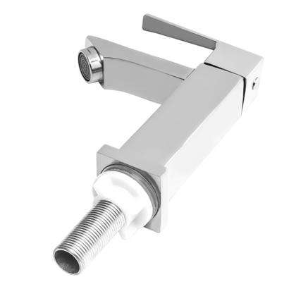 Imagem de Torneira Banheiro Lavabo Pia Cuba Luxo Cromada 1/4 de Volta- Fino Inox