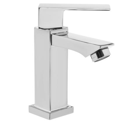 Imagem de Torneira Banheiro Lavabo Pia Cuba Luxo Cromada 1/4 de Volta- Fino Inox