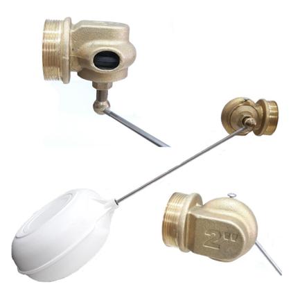 Imagem de Torneira Boia Vasão Total 2 Metal Caixa D Agua E Cisterna