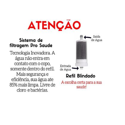 Imagem de Torneira Com Filtro Gourmet Cozinha De Parede Tubo Cone 1/4v