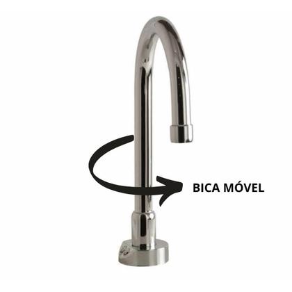 Imagem de Torneira Com Sensor Proximidade Lavatório Mesa Automática