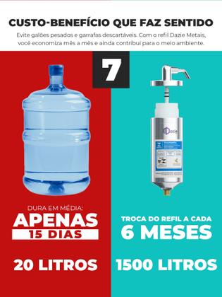 Imagem de Torneira Cozinha com Filtro Para Pia Bancada Mesa Bica Flexível Móvel em Abs Cromado