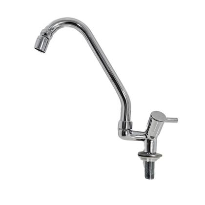 Imagem de Torneira cozinha parede bica movel 1174 c75 1/4 v. tipo link