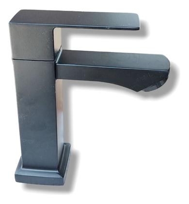 Imagem de Torneira De Banheiro Lavabo Luxo Metal Cromada Moderna Preta